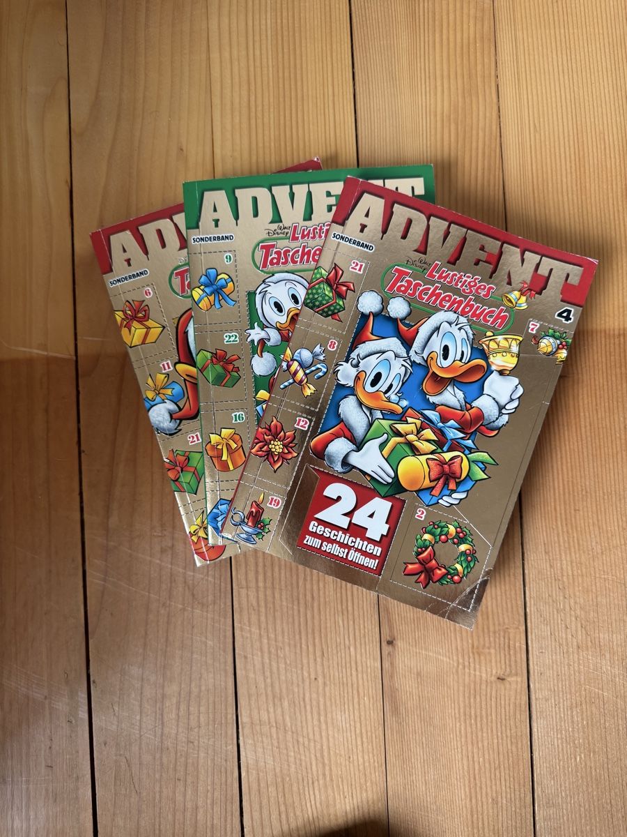 Comics: LTB Adventskalender 1,2,4 – Gebraucht aus Zürich von Nicolas_Oswald