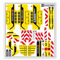 Lego Technik 42009 Sticker Satz