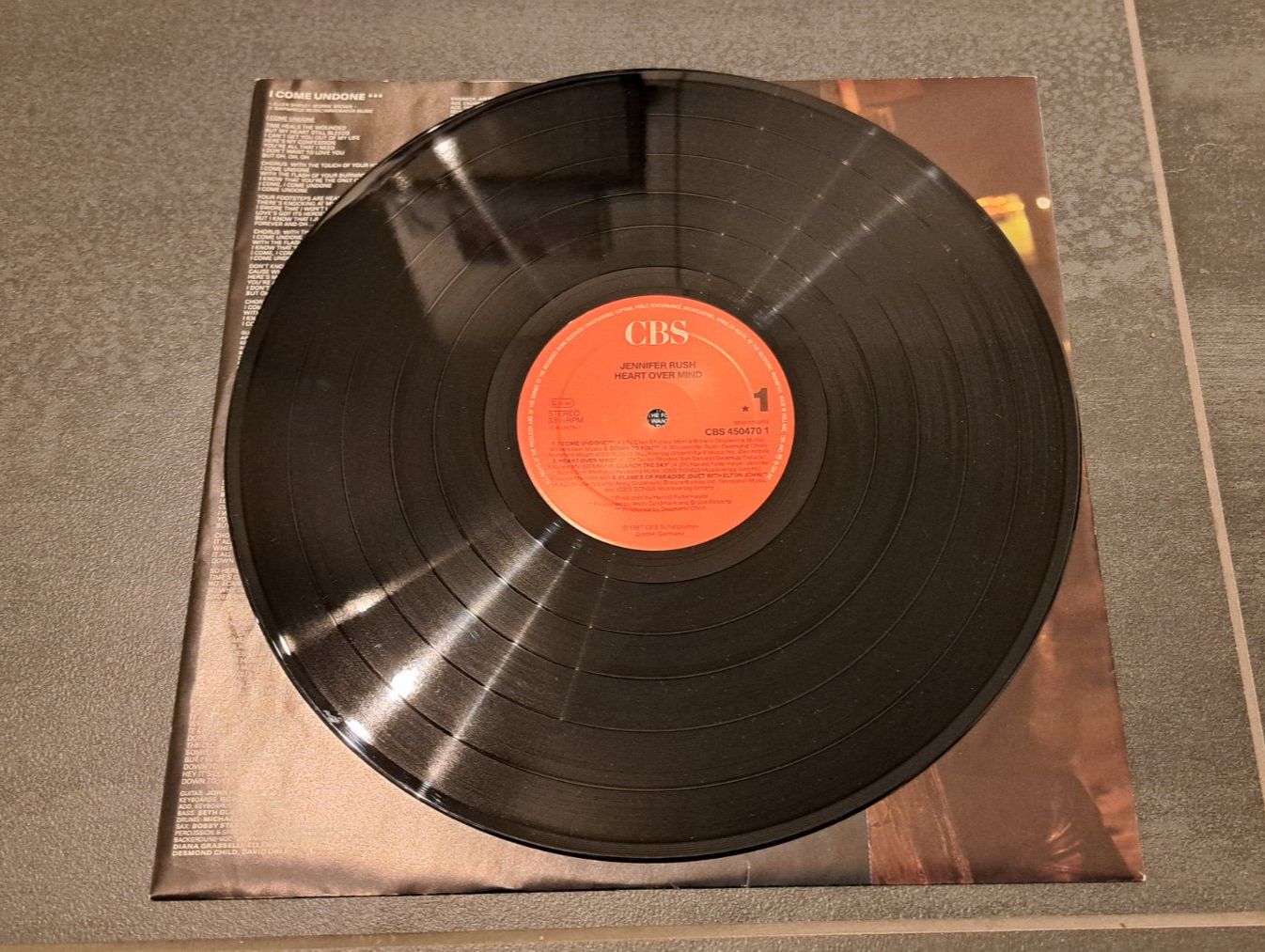 Dischi in vinile: Jennifer Rush - Heart over Mint LP VG+/VG+ – Usato da Günsberg venduto da Fleder4 3