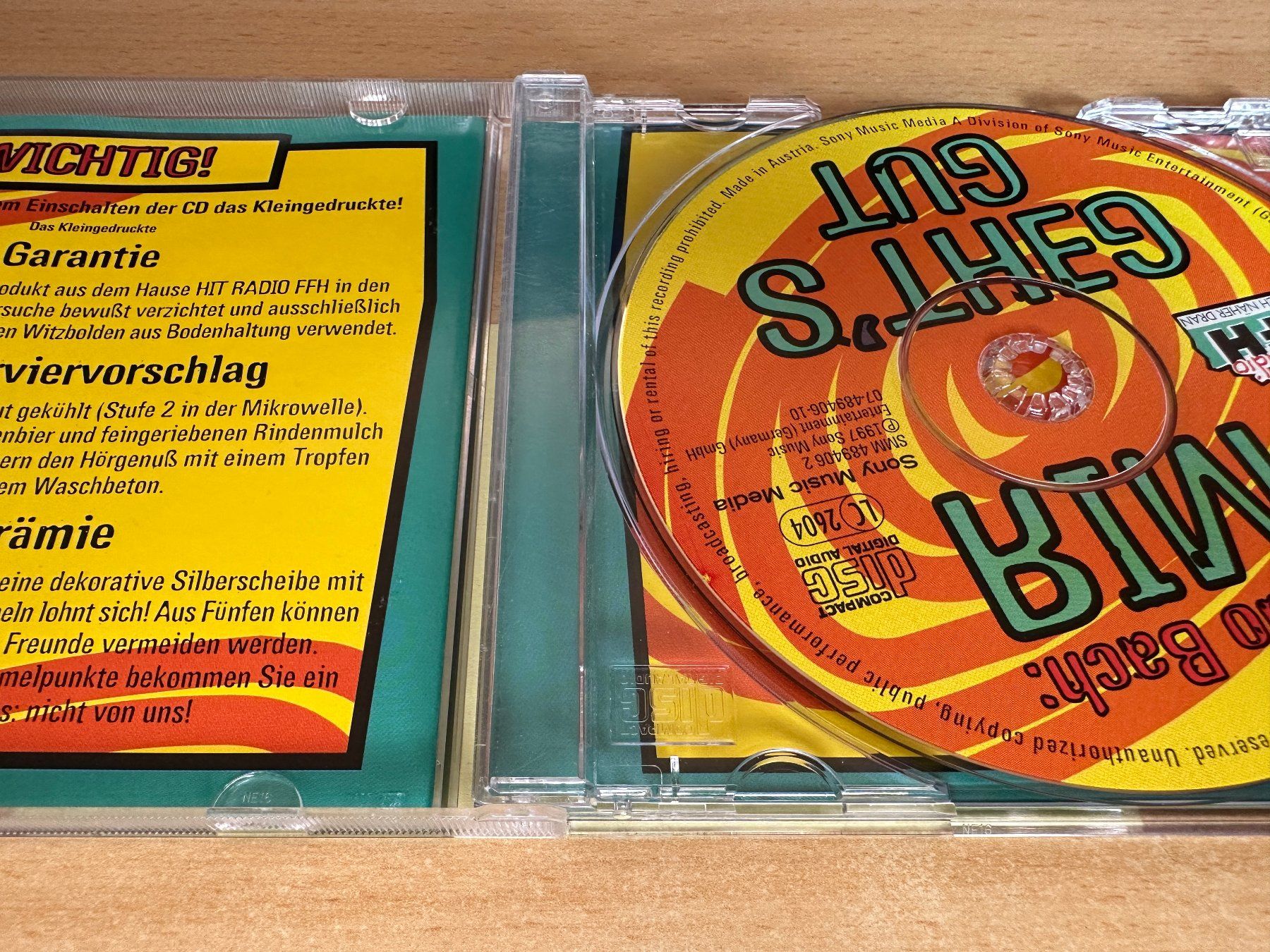 CD: Bodo Bach – Mir Geht's Gut – Usato da Rikon im Tösstal venduto da Alpenmutz 2