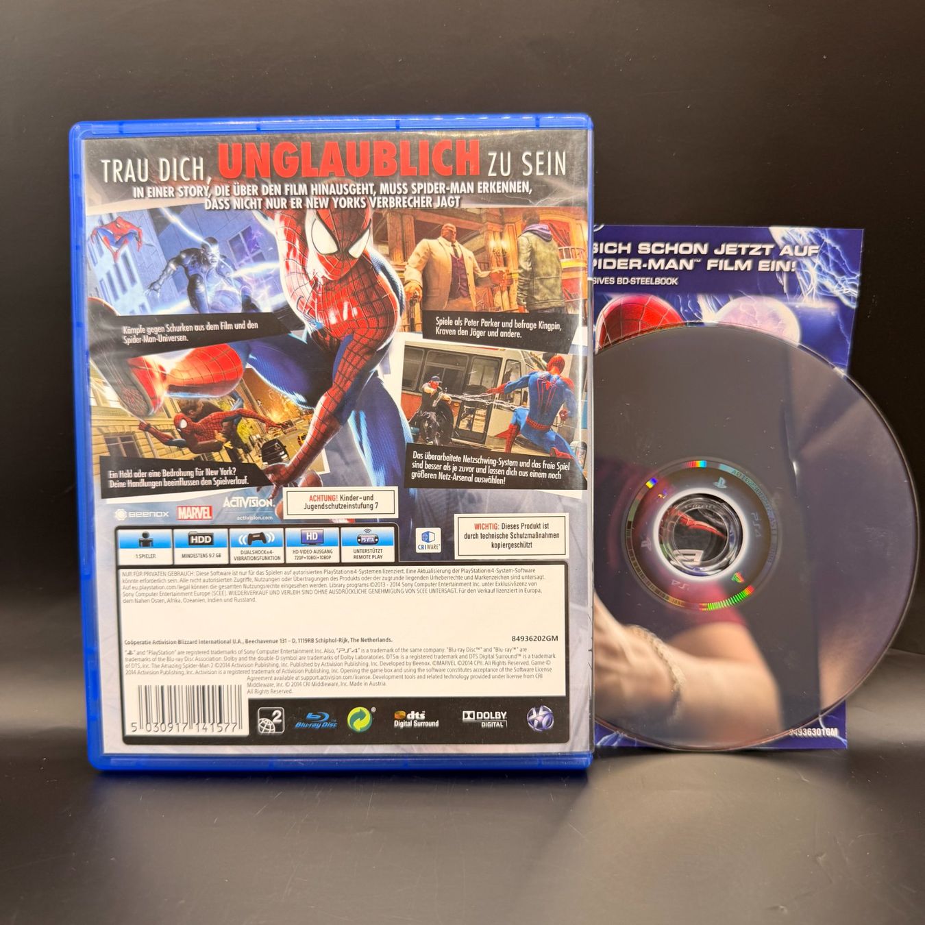 Sony Spiele: The Amazing Spider-Man 2 Playstation 4 – Gebraucht aus Düdingen von Nerdworld 1