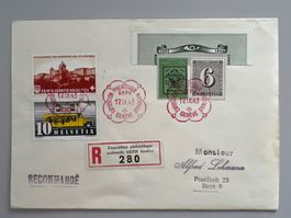 1943 GEPH Genf Einges. Brief W17L (ET) +W13+B21+210y