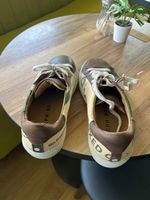 Sneakers Herren Grösse 37 Leder braun/multicolor guter Zusta