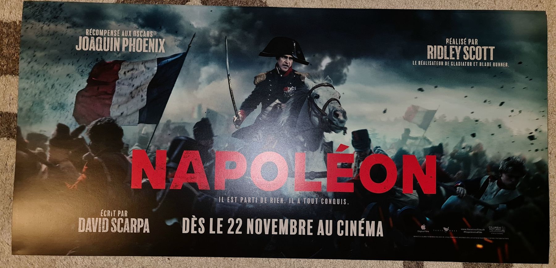 Poster & Bilder: Joaquin Phoenix / Napoléon – Neu (gemäss Beschreibung) aus Cortaillod von signep
