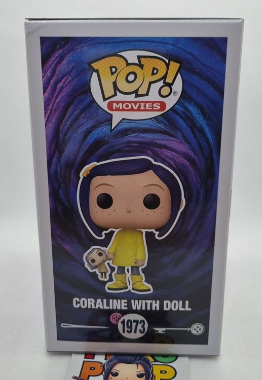 Funko Movies Coraline With Doll – Exklusive Pop! Vinyl Figur, 1973, Sammlerstück, Limitiert, Ideal Für Coraline-Fans