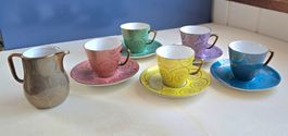 Espressotassen Vintage Bareuther Waldsassen,  50ties