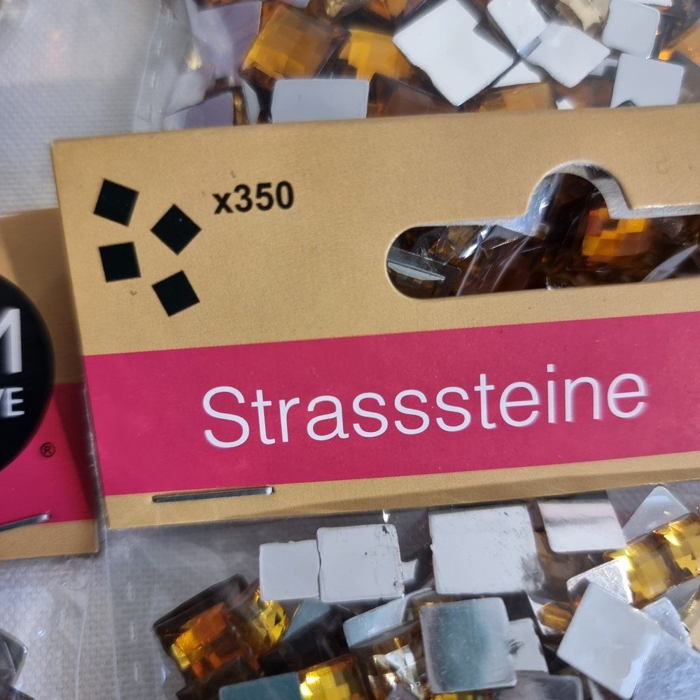 Kit bricolage: 4 Pack Creative Strasssteine, Basteln, Deko, DIV, Orig. Verp – Nuovo e nell'imballaggio originale da Rupperswil venduto da moni_2024 1