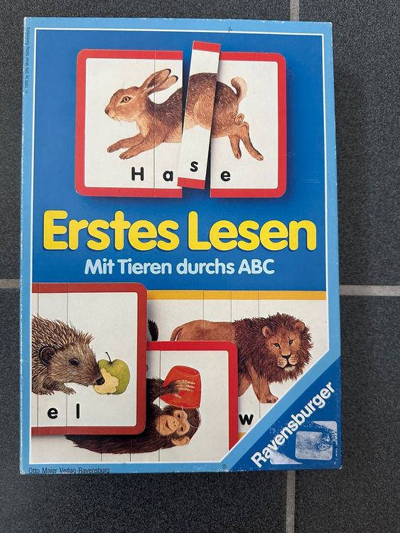 Erstes Lesen, Lernspiel von Ravensburger (Gebraucht) in Jonschwil für