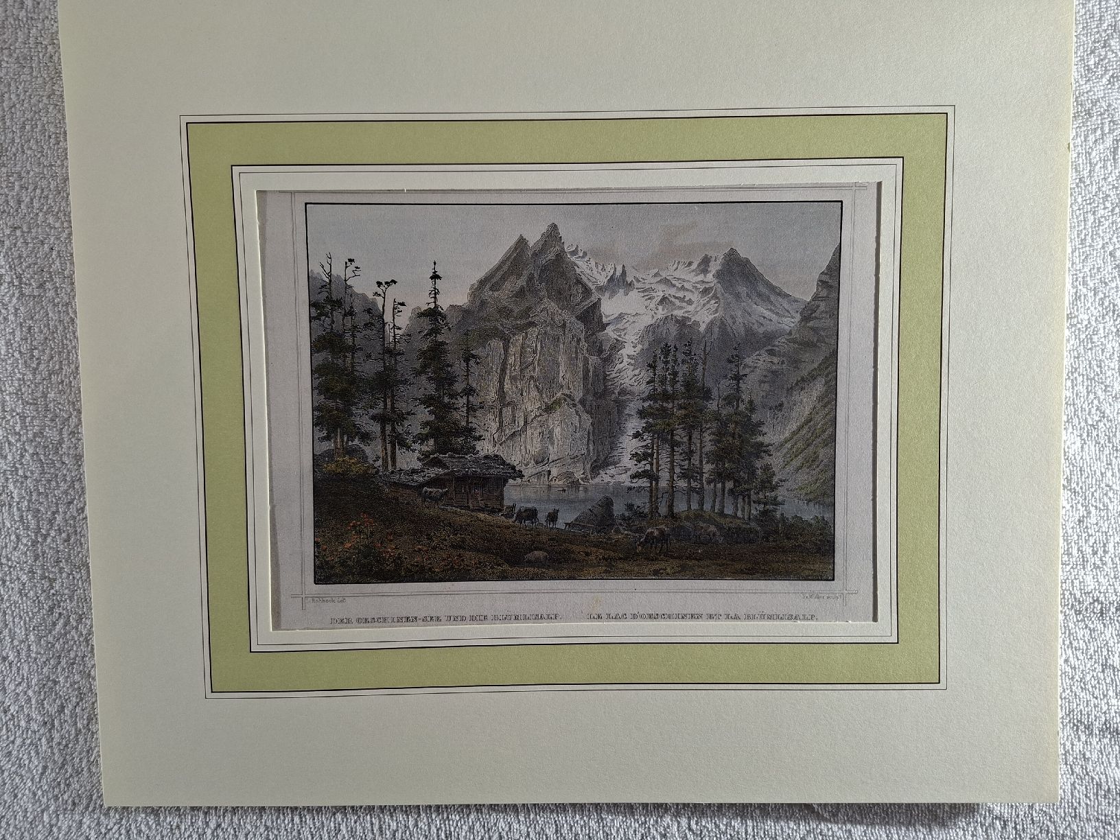 Incisioni: Lot 10 , 5 Stiche berner Oberland  – Usato da Grindelwald venduto da carro5 8