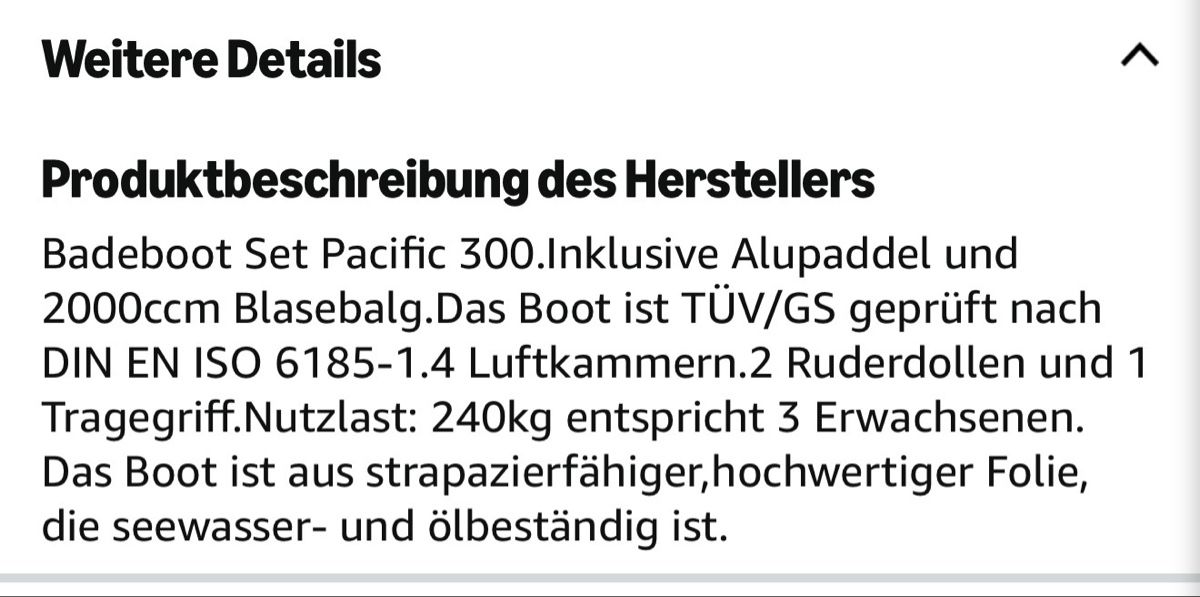 Barche: Schlauchboot – Usato da Möhlin venduto da Palessandro91 1