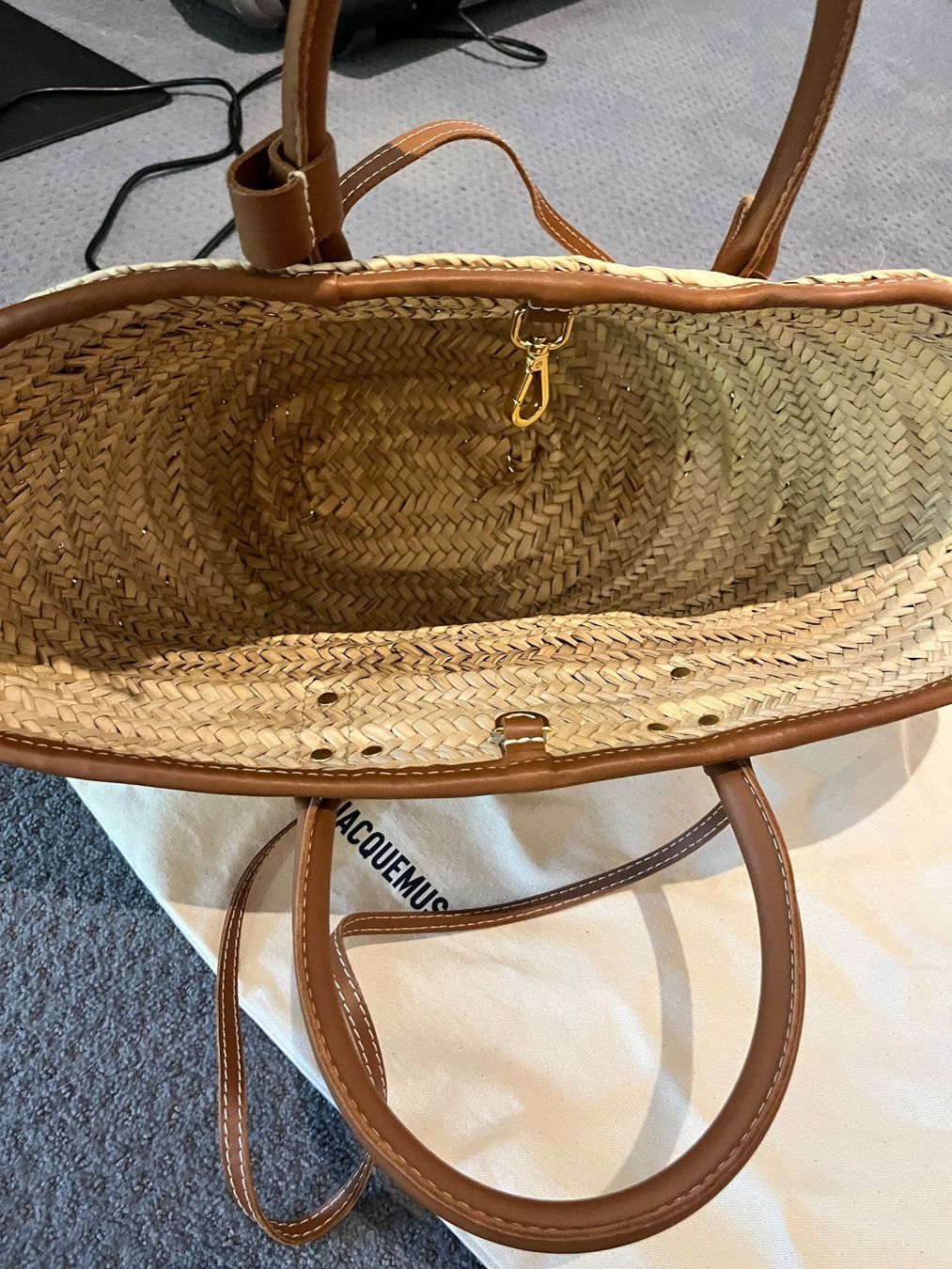 Jacquemus Borse da donna: JACQUEMUS Shopper LE PANIER SOLI – Usato da Kloten venduto da Deborah25 1