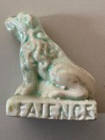 puppenstube - antike Miniatur-Failance - gestempelt - 4 cm