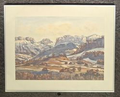 Ruckstuhl Max, Herisau, Aquarell, Landschaft Appenzell AI