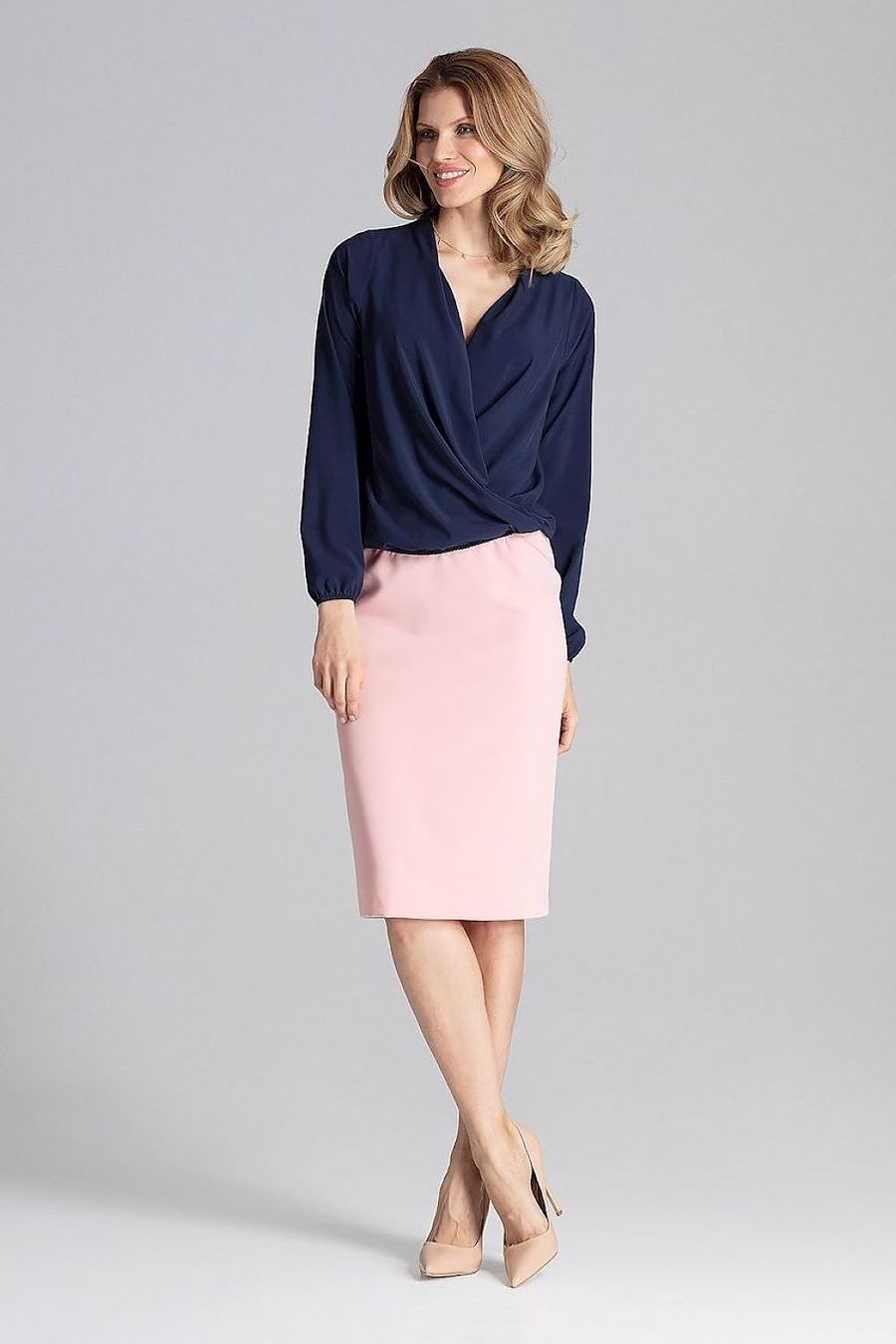 Camicette: Elegante dunkelblaue Bluse, Gr. S – Nuovo e nell'imballaggio originale da Romanshorn venduto da mar_q9wf 2