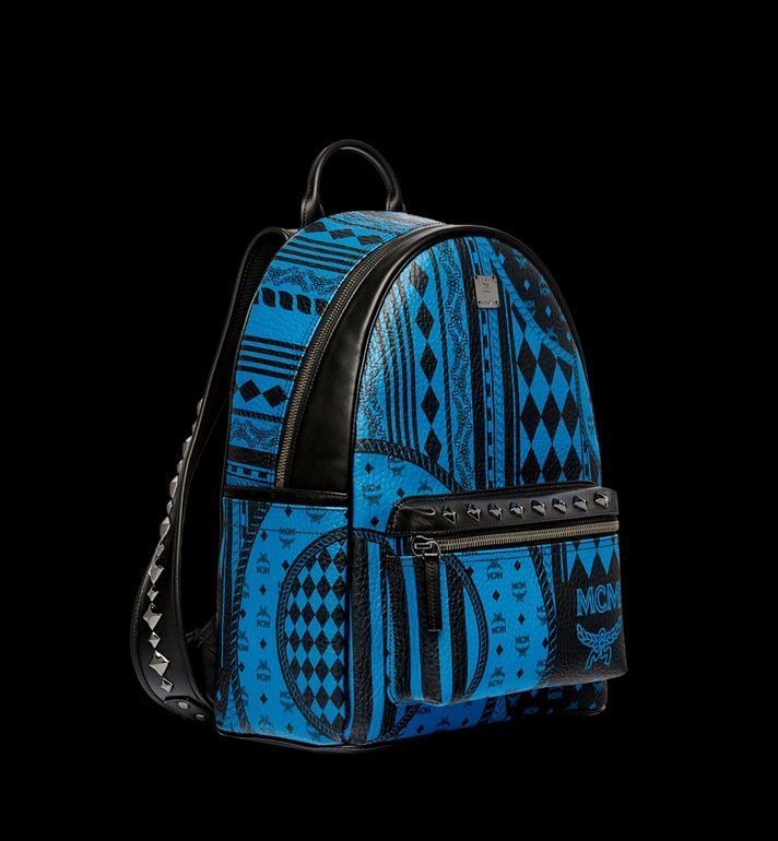 Mcm Zaini: Original Mcm Stark Baroque Print Rucksack Leder – Usato da Buchs ZH venduto da crazyhandbaggirl123 9