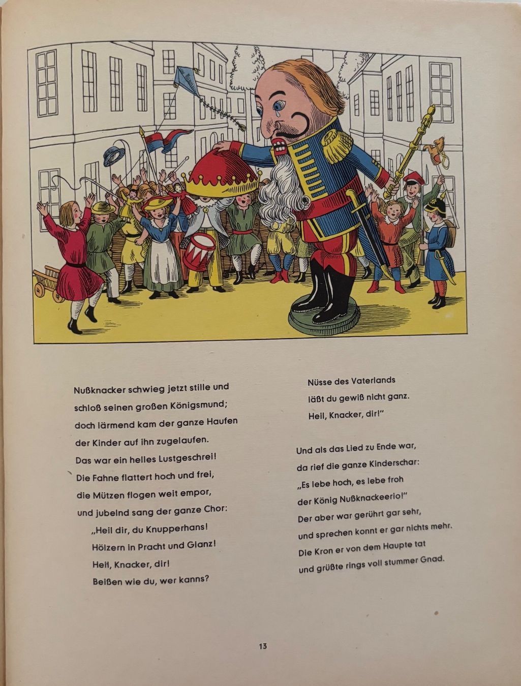 Libri: Altes Kinderbuch von Heinrich Hoffmann, König Nussknacker – Usato da Frauenfeld venduto da Merk52 6