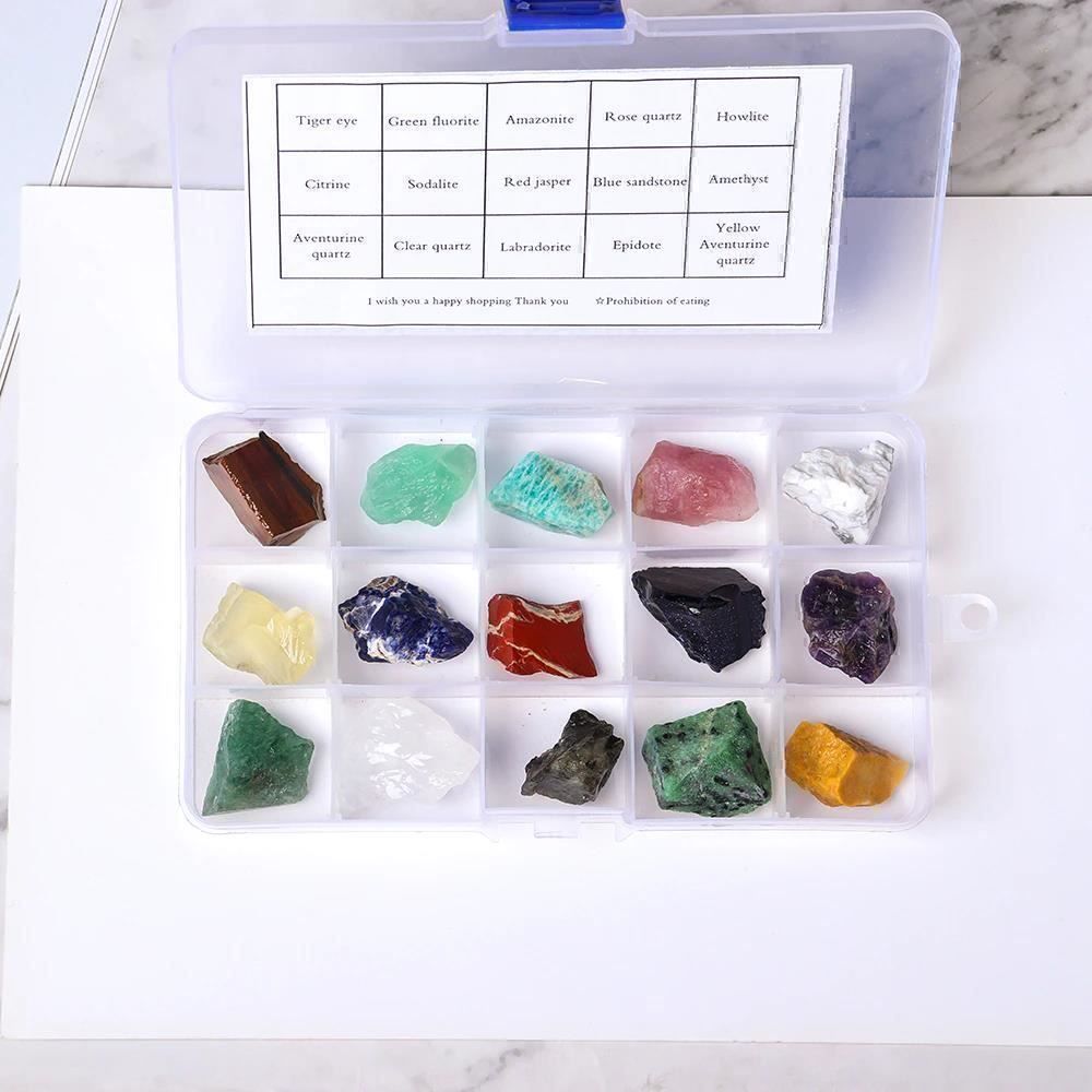 Mineralien & Heilsteine: 15 types de pierres de cristal naturel – Neu und originalverpackt aus Gurmels von Swisspod 3