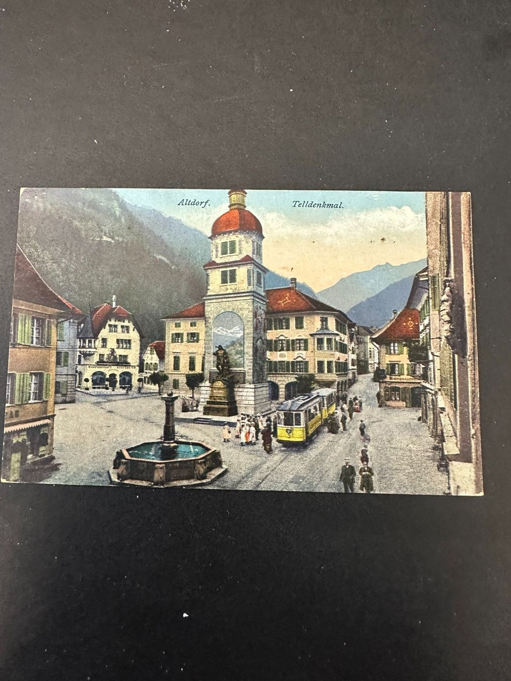 Cartoline postali: Altdorf, 1910er-Jahre – Usato da Lyssach venduto da Zsag