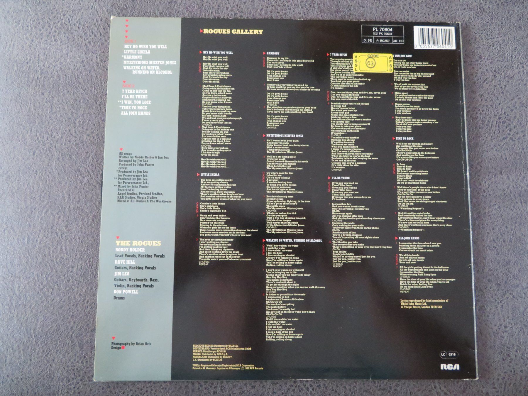 Dischi in vinile: SLADE ROGUES GALLERY – Nuovo (secondo la descrizione) da Zürich venduto da max_cp5f 1