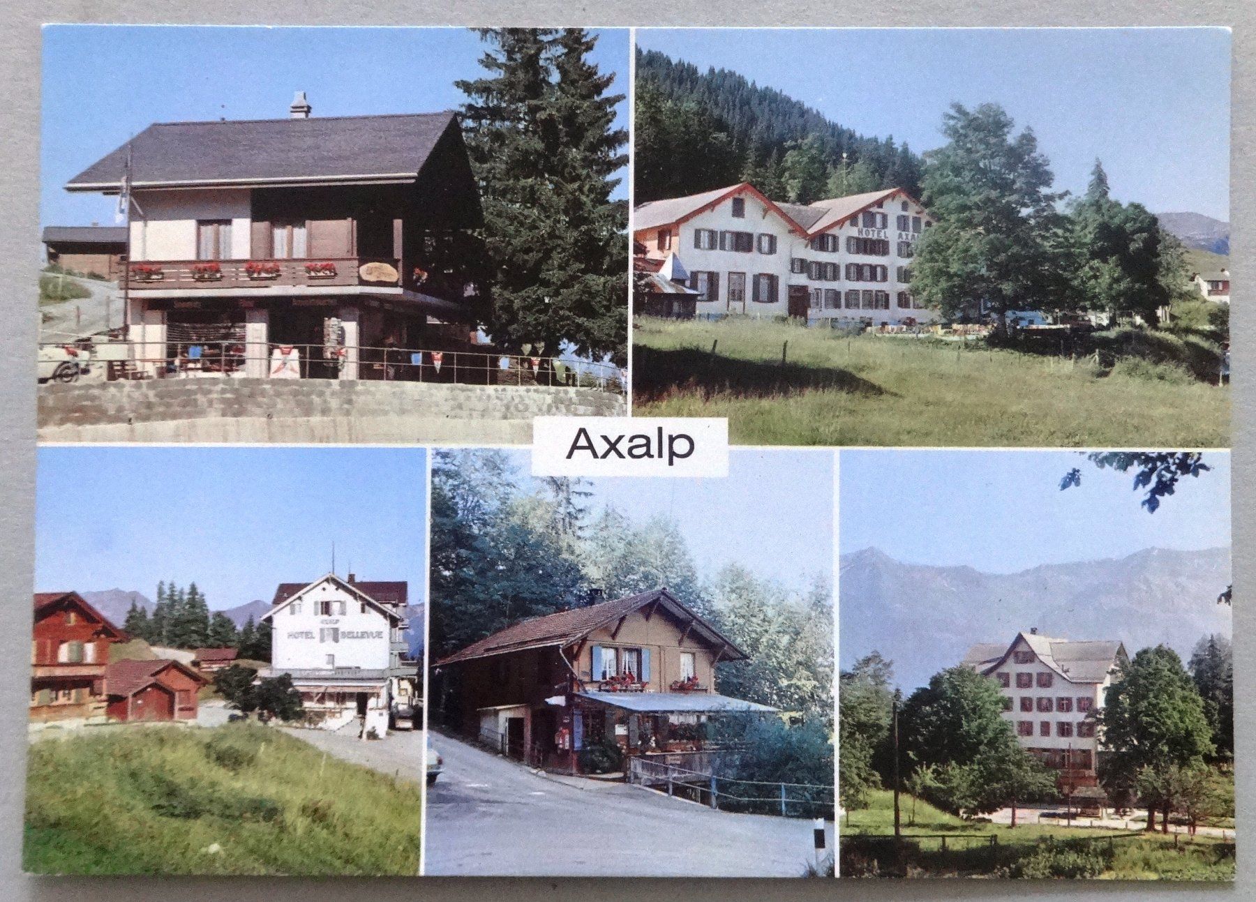 Cartoline postali: Axalp ob Brienz 1530 m ü.M. – Usato da Fétigny venduto da Billy2miny