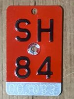 SH 84 - VELONUMMER - FAHRRADSCHILD - PLAQUE DE VELO - SH 84