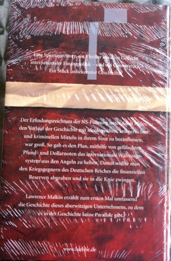 Libri: Hitler Geldfälscher – Nuovo e nell'imballaggio originale da Widen venduto da LokiStar 1