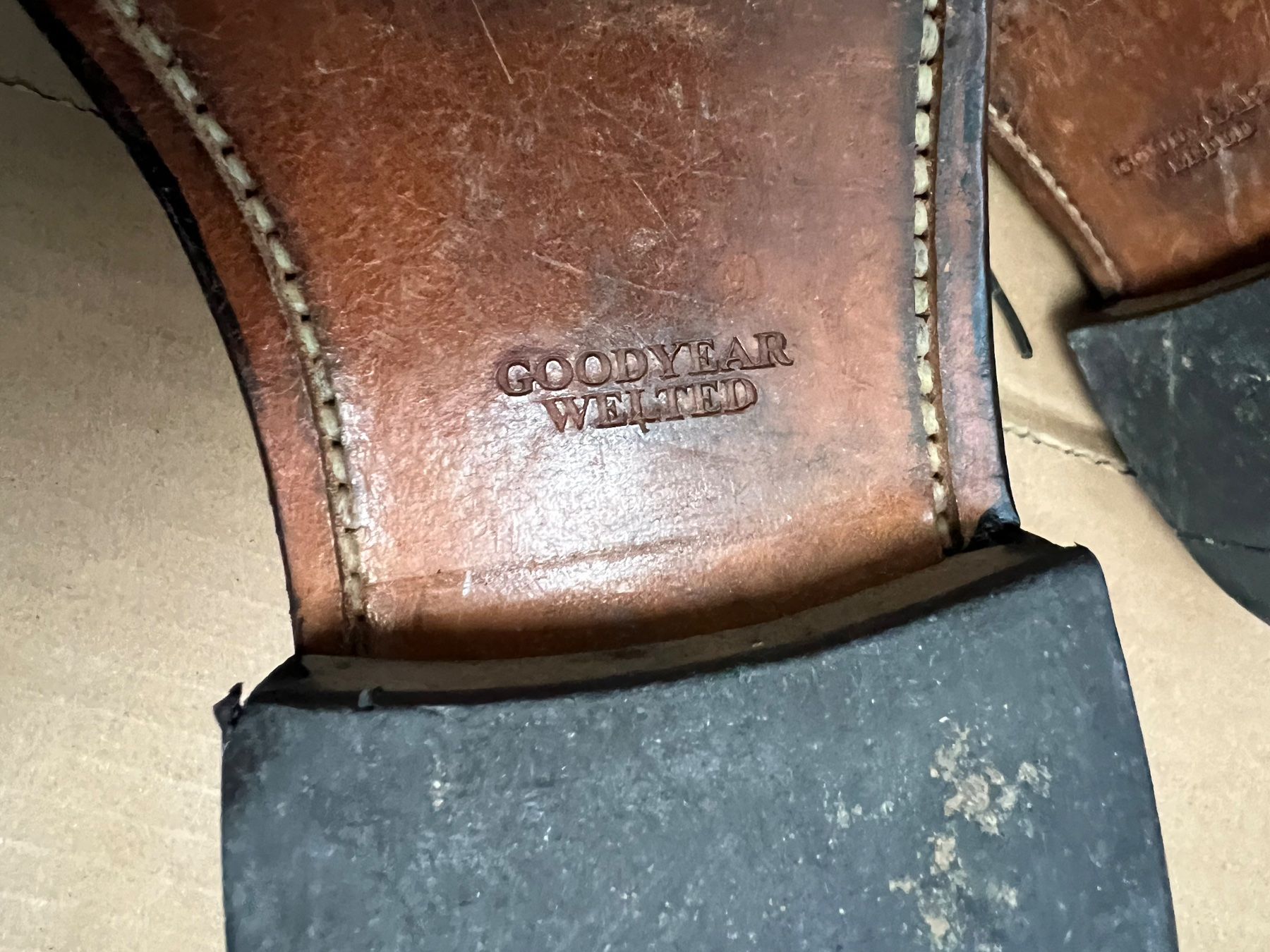 Goodyear Herrenschuhe: Paire de chaussures Goodyear Welted 42 – Gebraucht aus Basel von La.Bonne.affaire 3