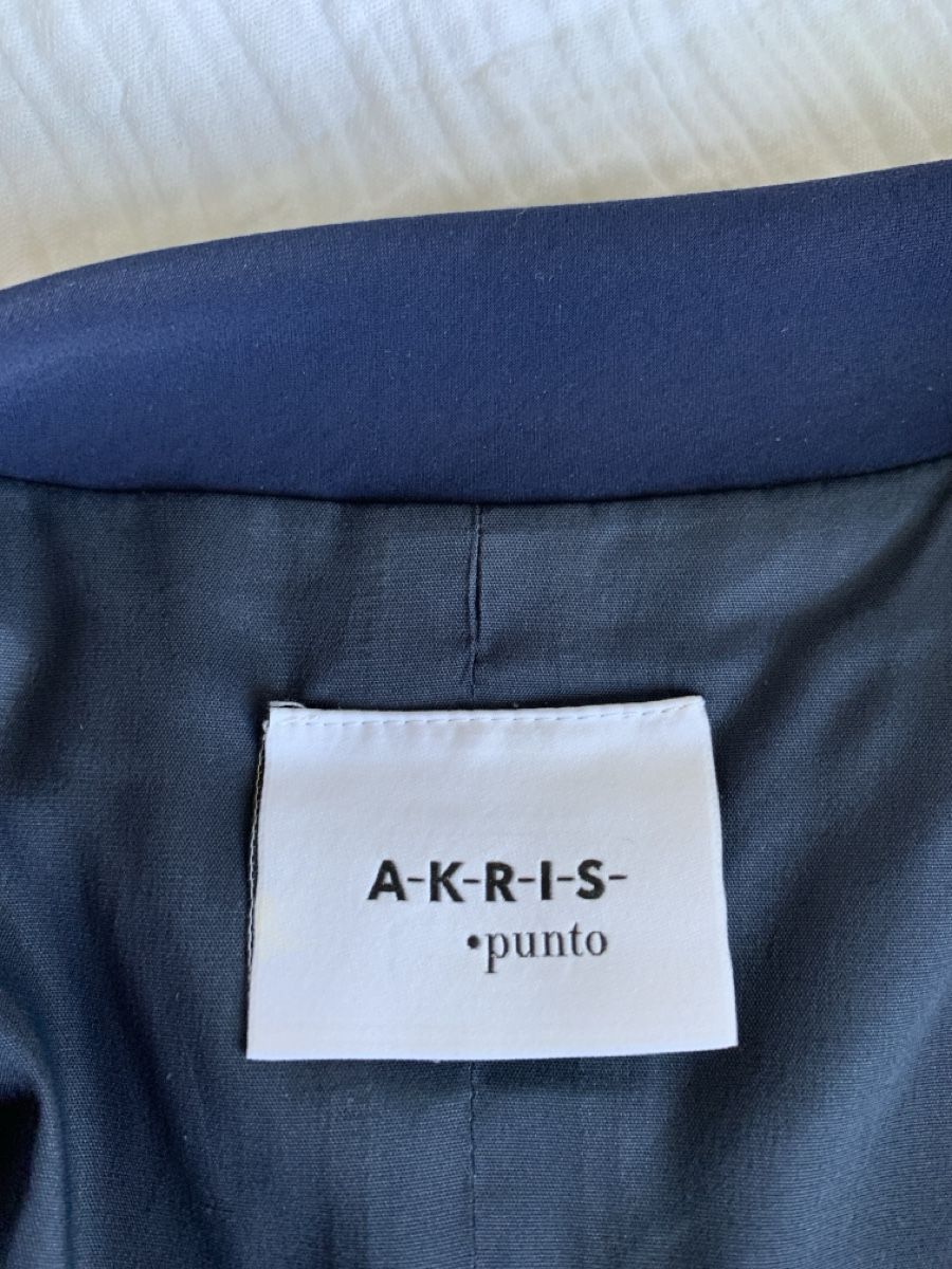 Akris Vestiti: AKRIS: Navy blaues, figurbetontes Kleid, 36 – Usato da Luzern venduto da designluzern 5