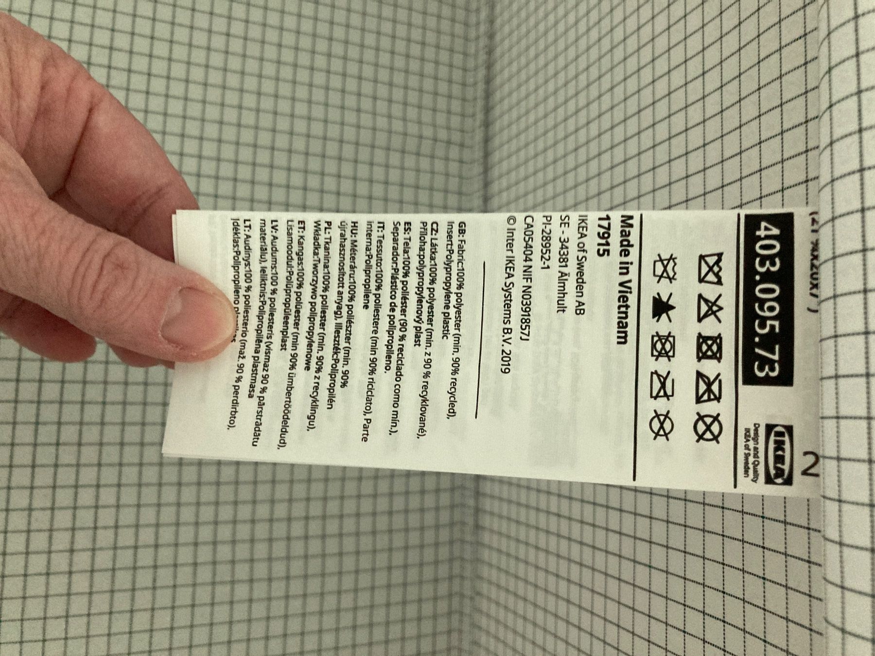 Ikea Scaffali: Faltbox Ikea Stuk weiss/grau 55x51x18 – Nuovo (secondo la descrizione) da Schlierbach venduto da Tinawind35 1