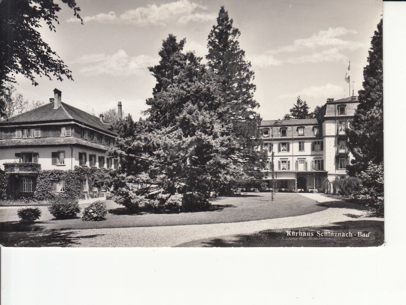 Cartoline postali: Schiznach Bad Kurhaus 1961 – Usato da Bürglen TG venduto da StampGraf