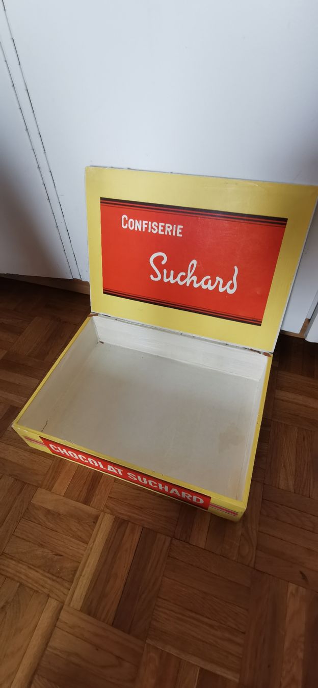 Barattoli: ancienne boite suchard – Usato da Vésenaz venduto da Angela.C3 2