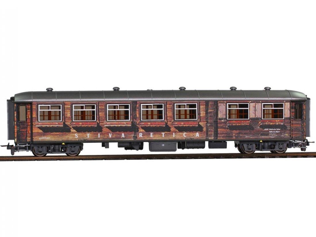 Bemo 3262 171 RhB Gesellschaftswagen WR-S 3821 STIVA RETICA (Neu und ...