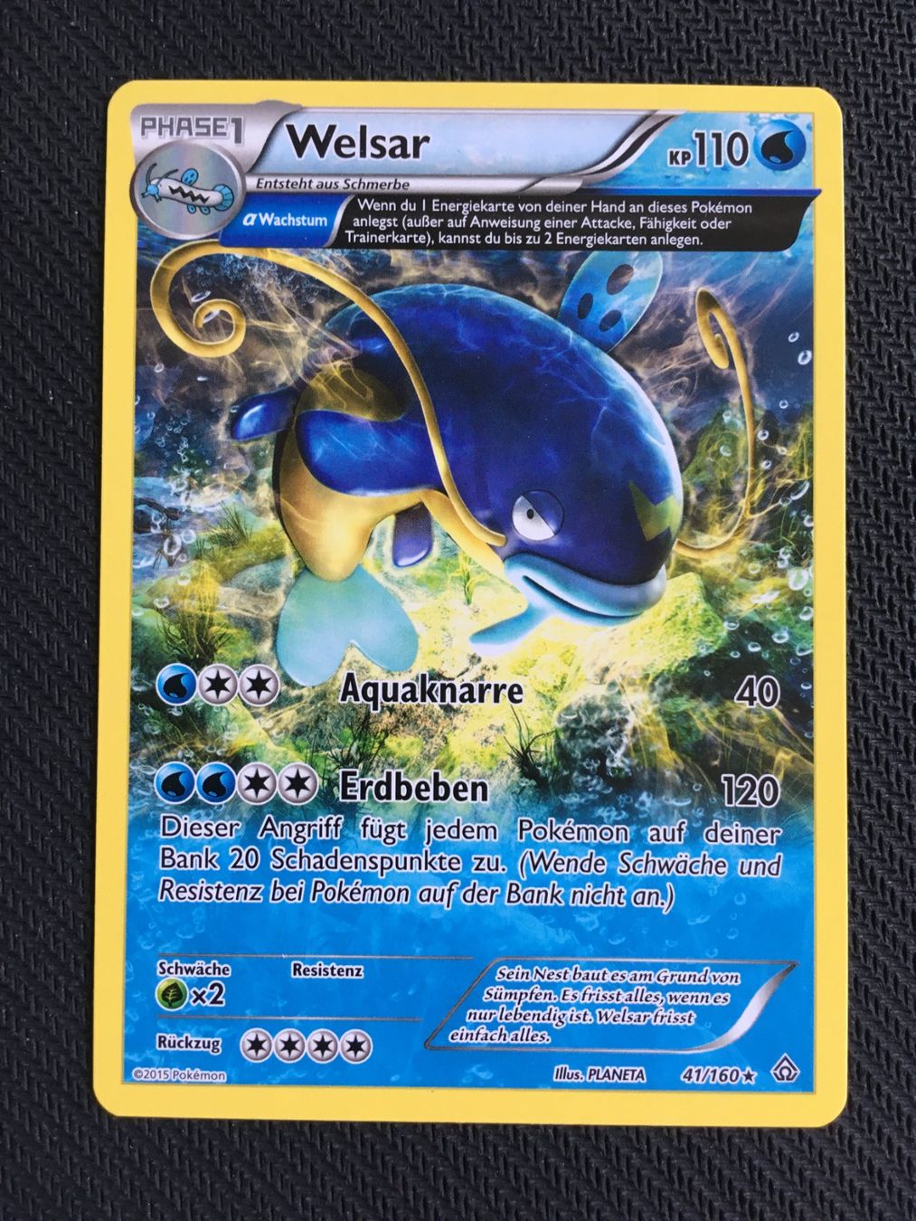 Pokémon Carte collezionabili: Pokémon - PRC 41 Whiscash - Protoschock -DE- – Usato da St.Gallen venduto da Punktchen01