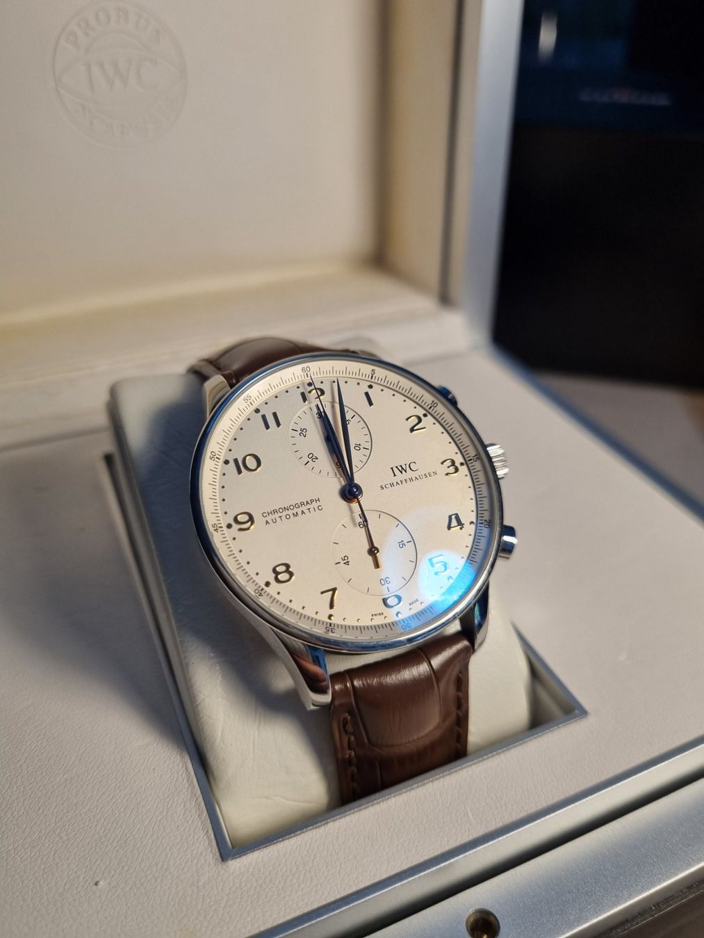IWC Orologi: Magnifique IWC Portugaise Full set – Usato da CHAMBESY venduto da HDS_Geneve 2