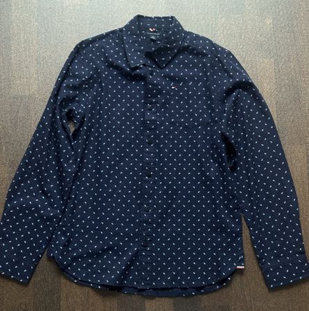 Tommy Hilfiger Hemd, XL/TG Marineblau!