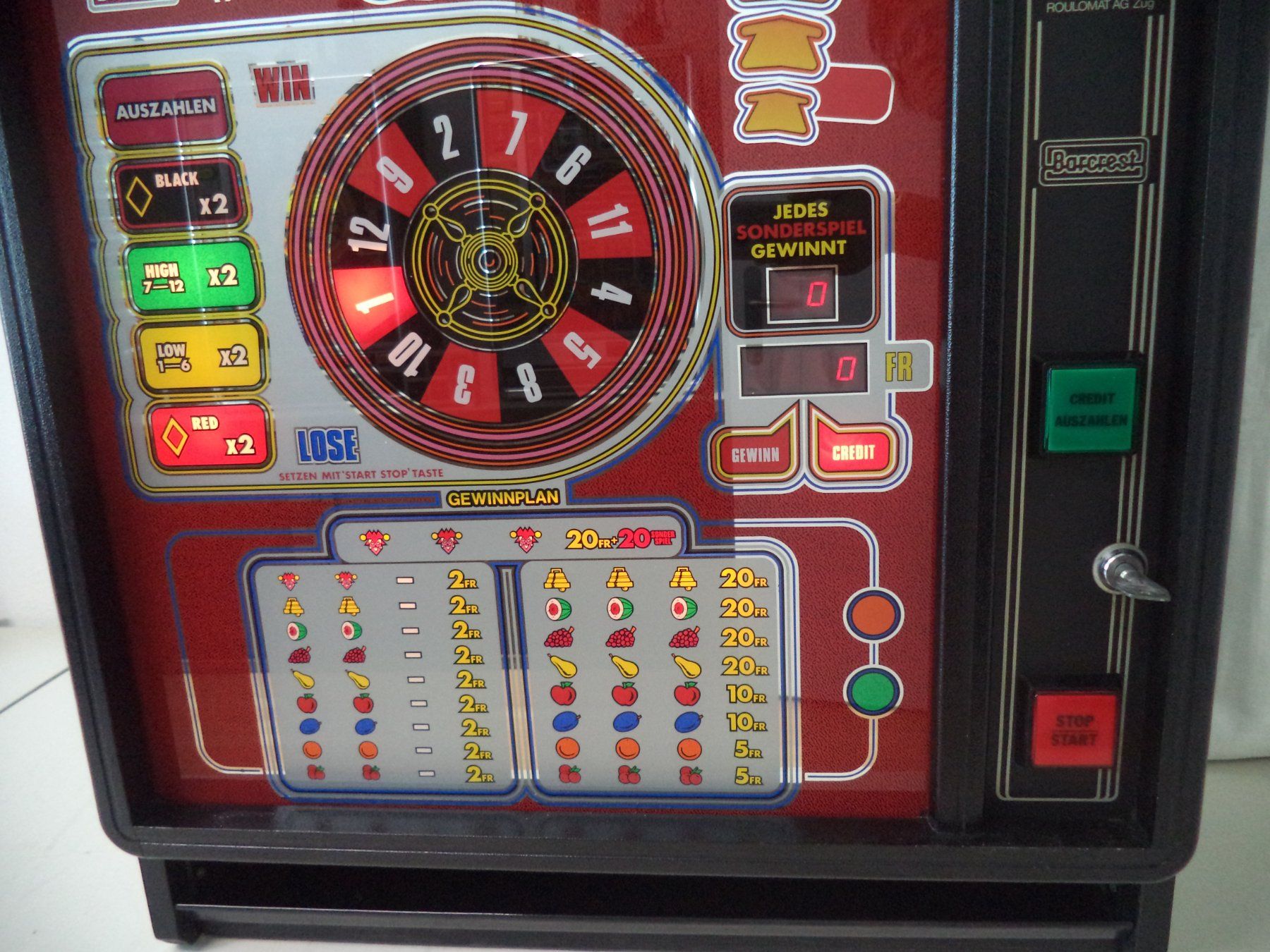 Spielautomaten: BIG 20 JOKER 1.-/ 2.-/ 5.- Fr. – Gebraucht aus Adlikon b. Regensdorf von Max3 5