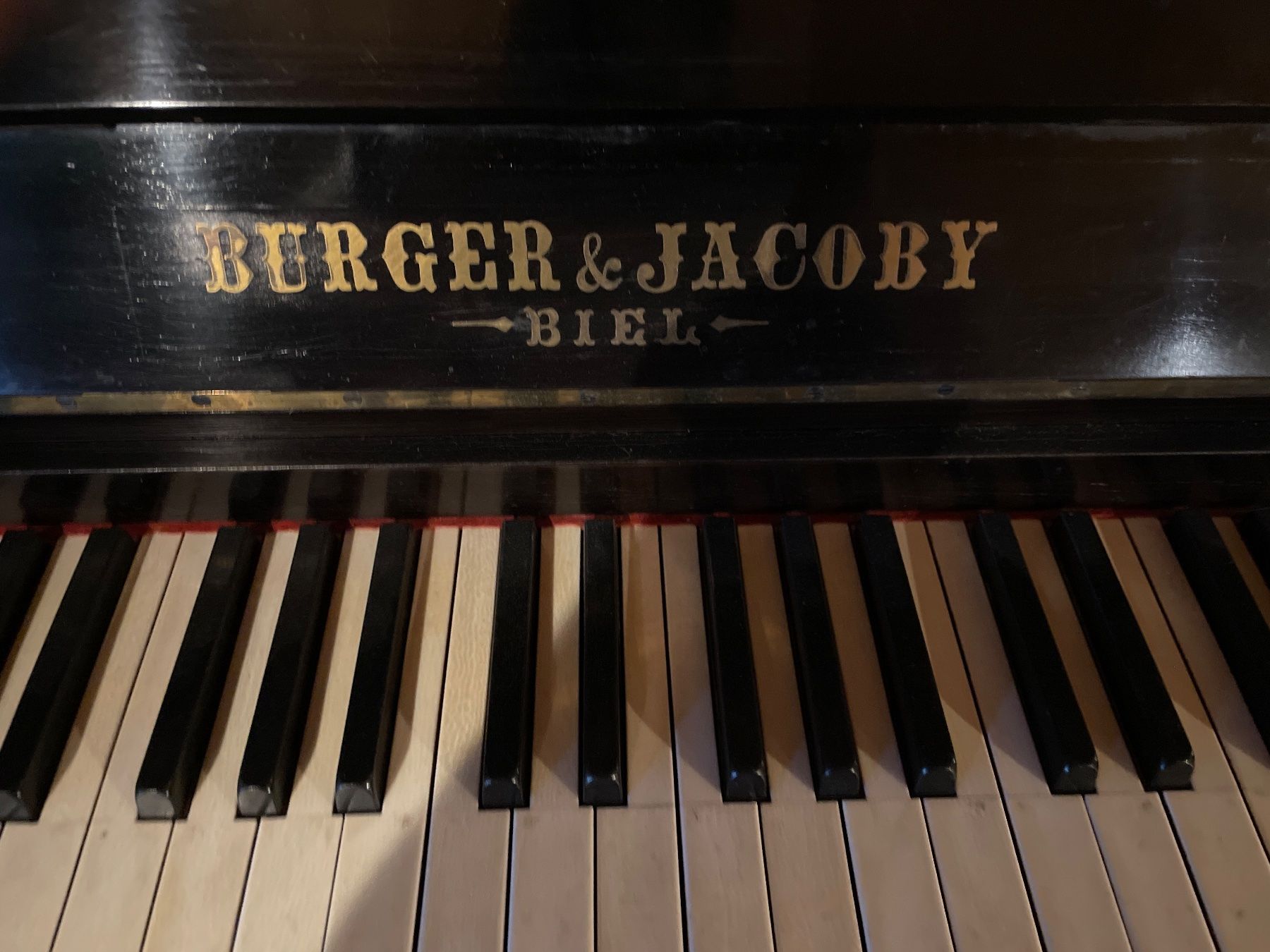 Burger & Jacobi Musikinstrumente: Klavier Burger&Jacobi – Gebraucht aus Beinwil (Freiamt) von Kanani2010 1
