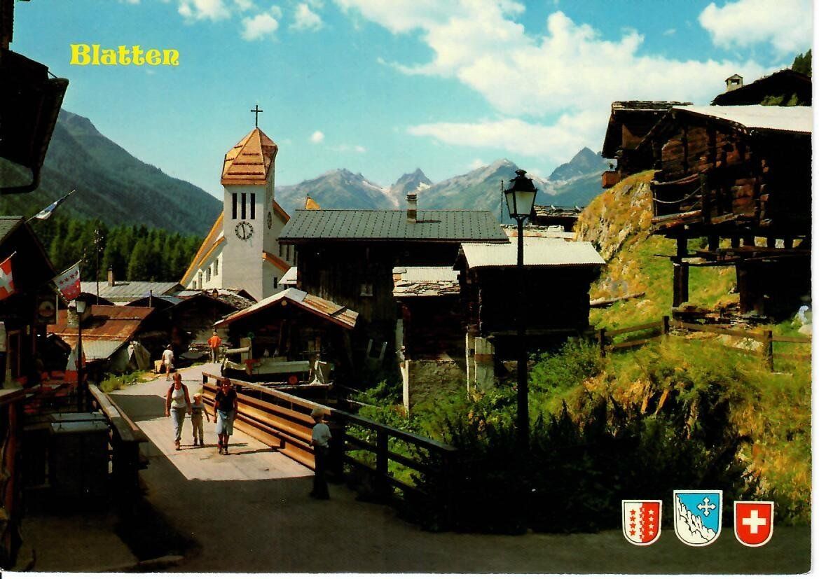Cartoline postali: Blatten – Usato da Hochdorf venduto da Ziegel-16