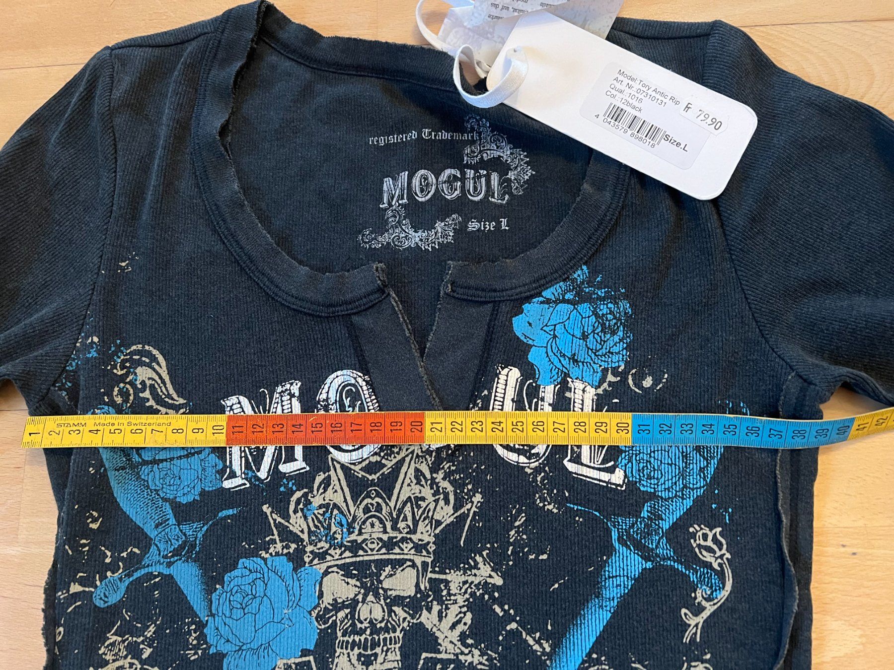 Pullover & Sweatshirts: MOGUL Damen Pullover in Gr. L, Dunkelgrau, NEU – Neu und originalverpackt aus Worb von farben20zauber 3