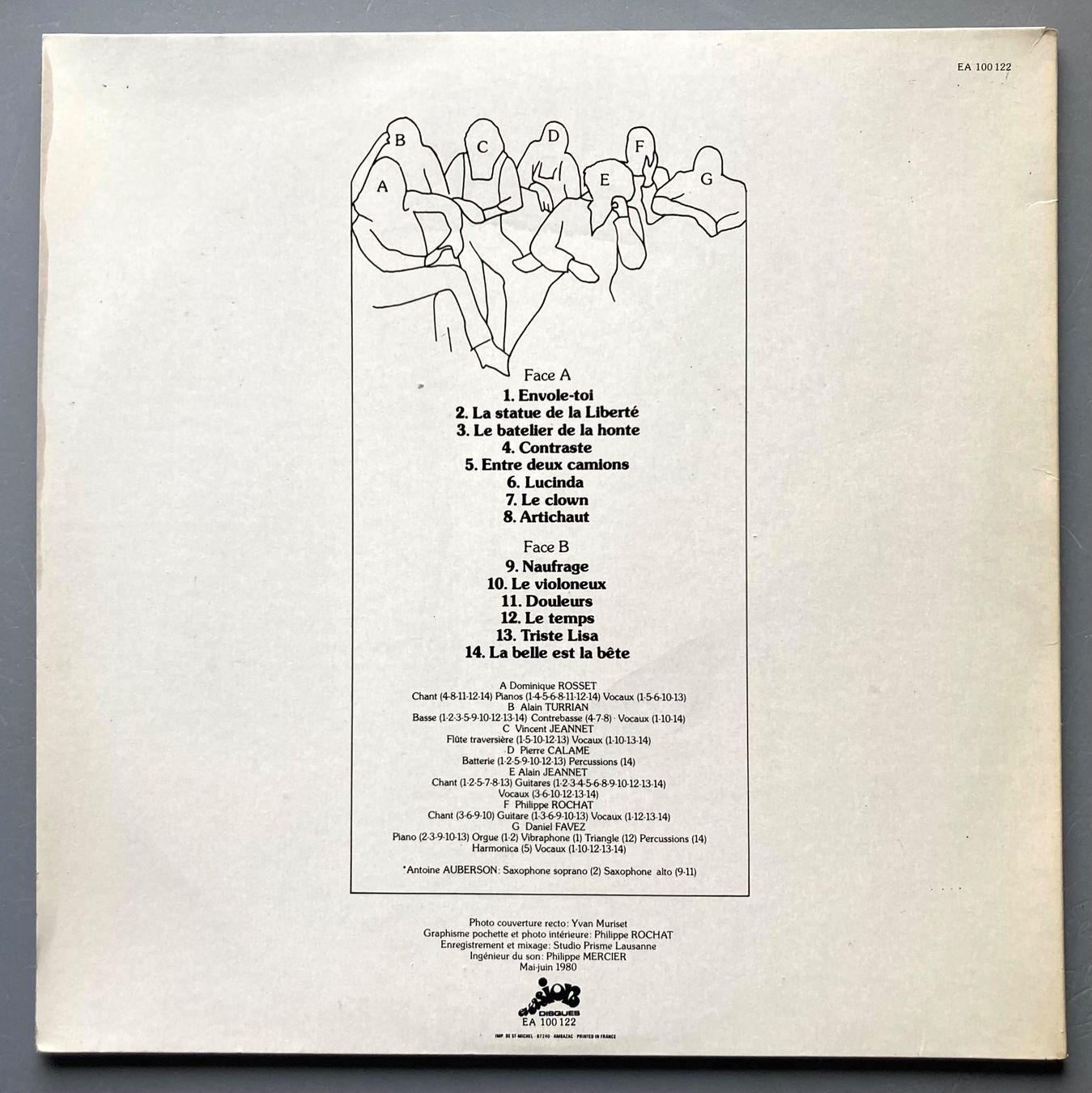 Dischi in vinile: RHESUS - CONTRASTES – Usato da Poliez-Pittet venduto da Newtown-Records 1