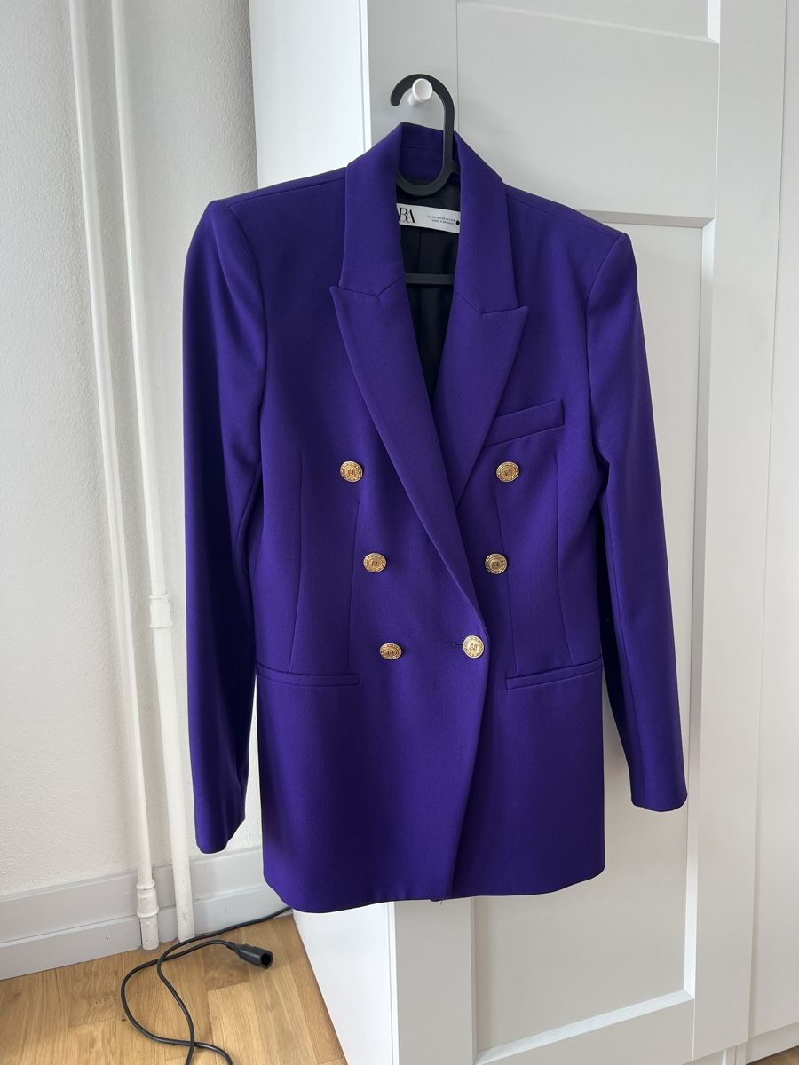 Zara Giacche: Purple Zara Jacket XS – Usato da Zürich venduto da martan 3