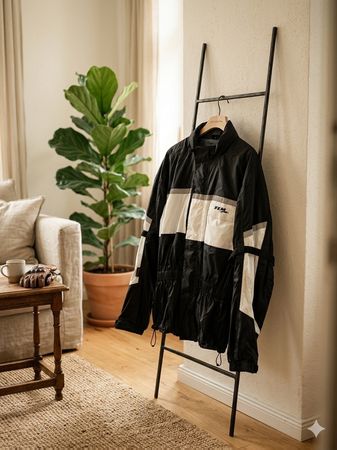 FLM Motorrad-Regenjacke - Grösse L - TOP Zustand