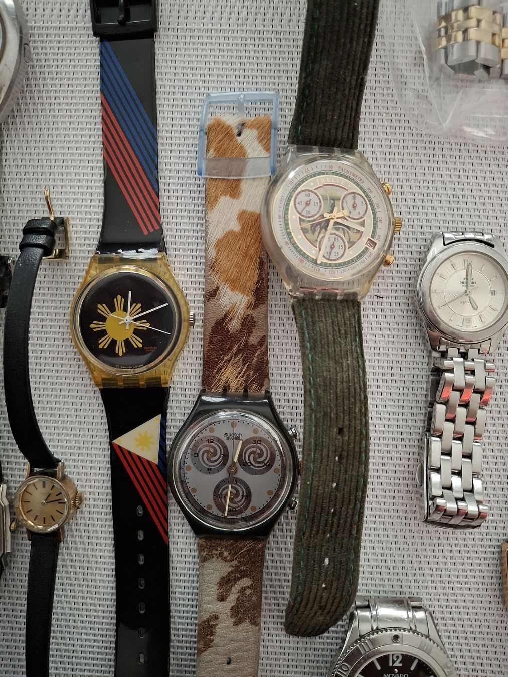 Montres: Uhrenlot 16,Stk  Ab,1.- Chf. – Défectueux à Reiden par Flomy-72 6