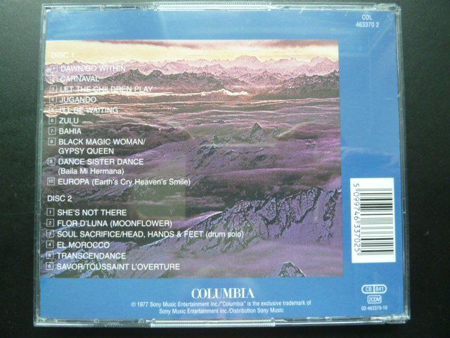 CD: Santana - Moonflower  (2 CD's) – Usato da Au ZH venduto da sikoku 3