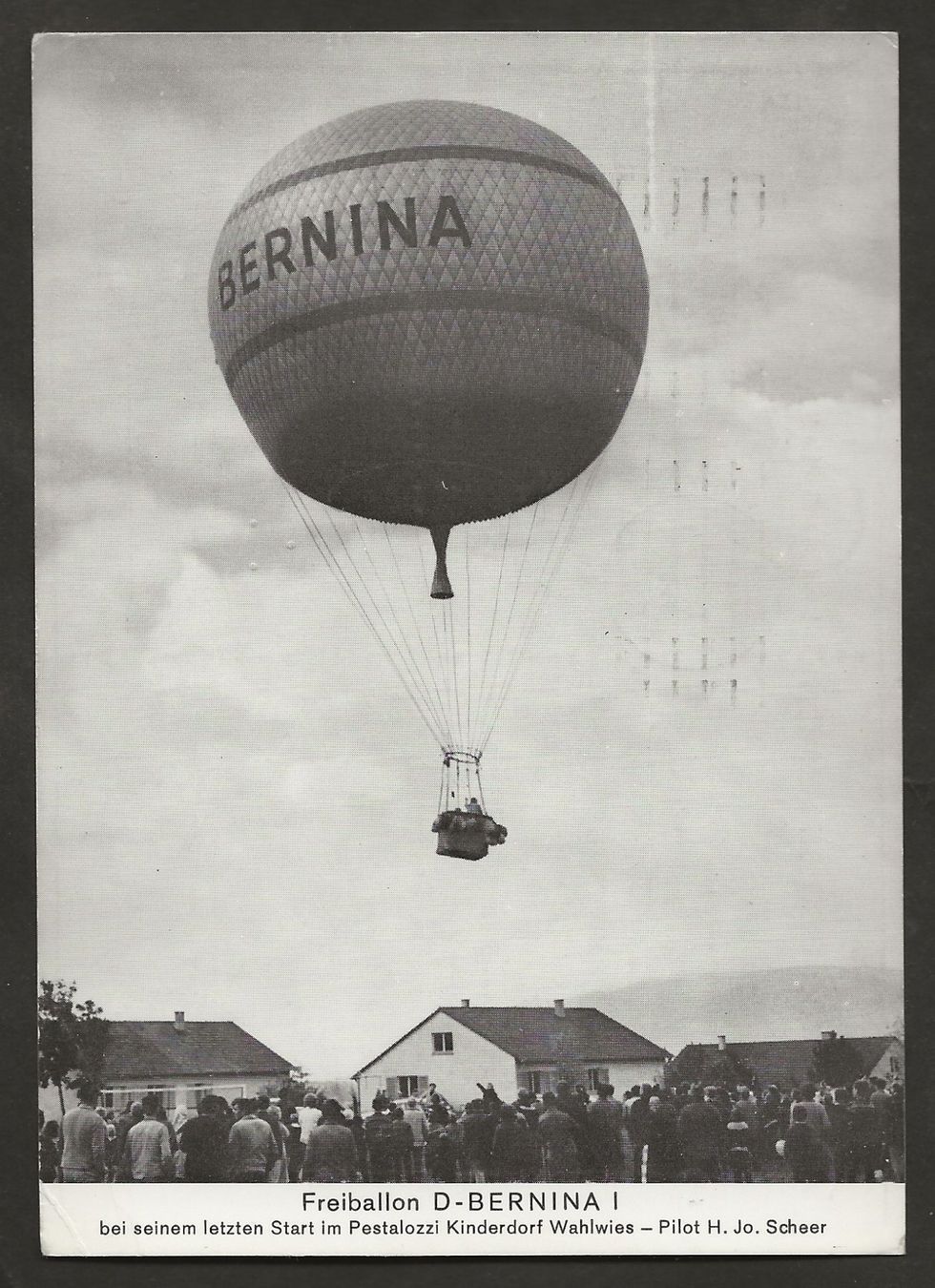 Tutti i francobolli: Ballon  1965 Grossbritannien 16. DKB Luftpost – Usato da Au ZH venduto da xelagreb01 1