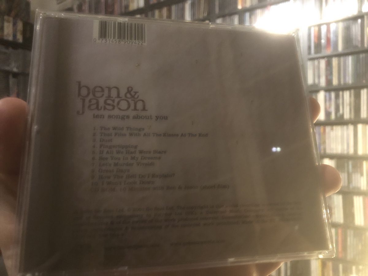 CDs: Ben & Jason - Ten songs about you - cd – Neu (gemäss Beschreibung) aus Lausanne von fransadpop 1