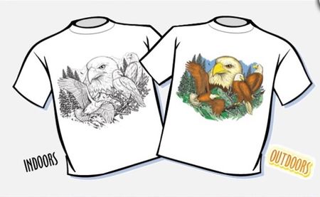 Magic T-Shirt Adler Motiv, Gr. XL - Neu!