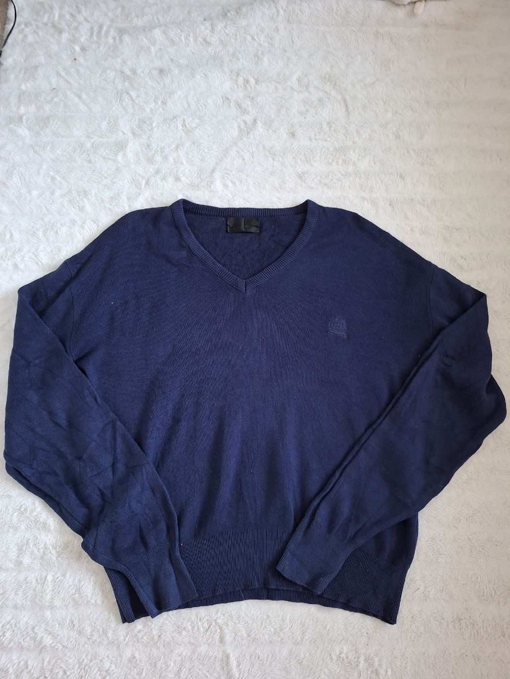 Dior Maglioni & Felpe: Pull col V Christian Dior 100% Coton T.L marine – Usato da Renens VD venduto da ser_j2fn