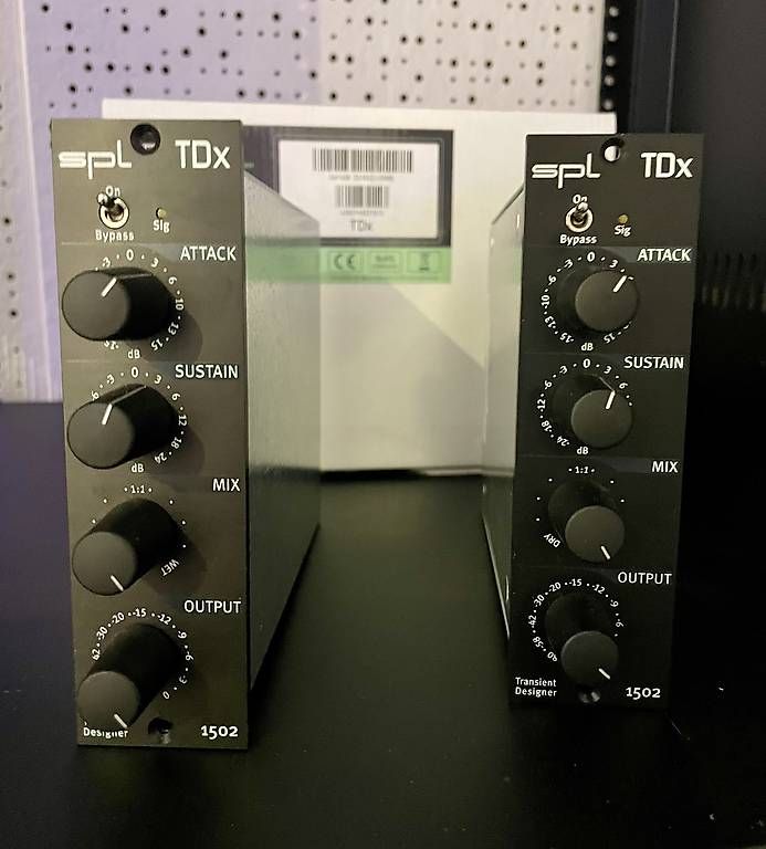 SPL Equalizzatori: *** 2x SPL TDx Transient Designer 500 Series (Api) *** – Usato da Wettingen venduto da Dexi003