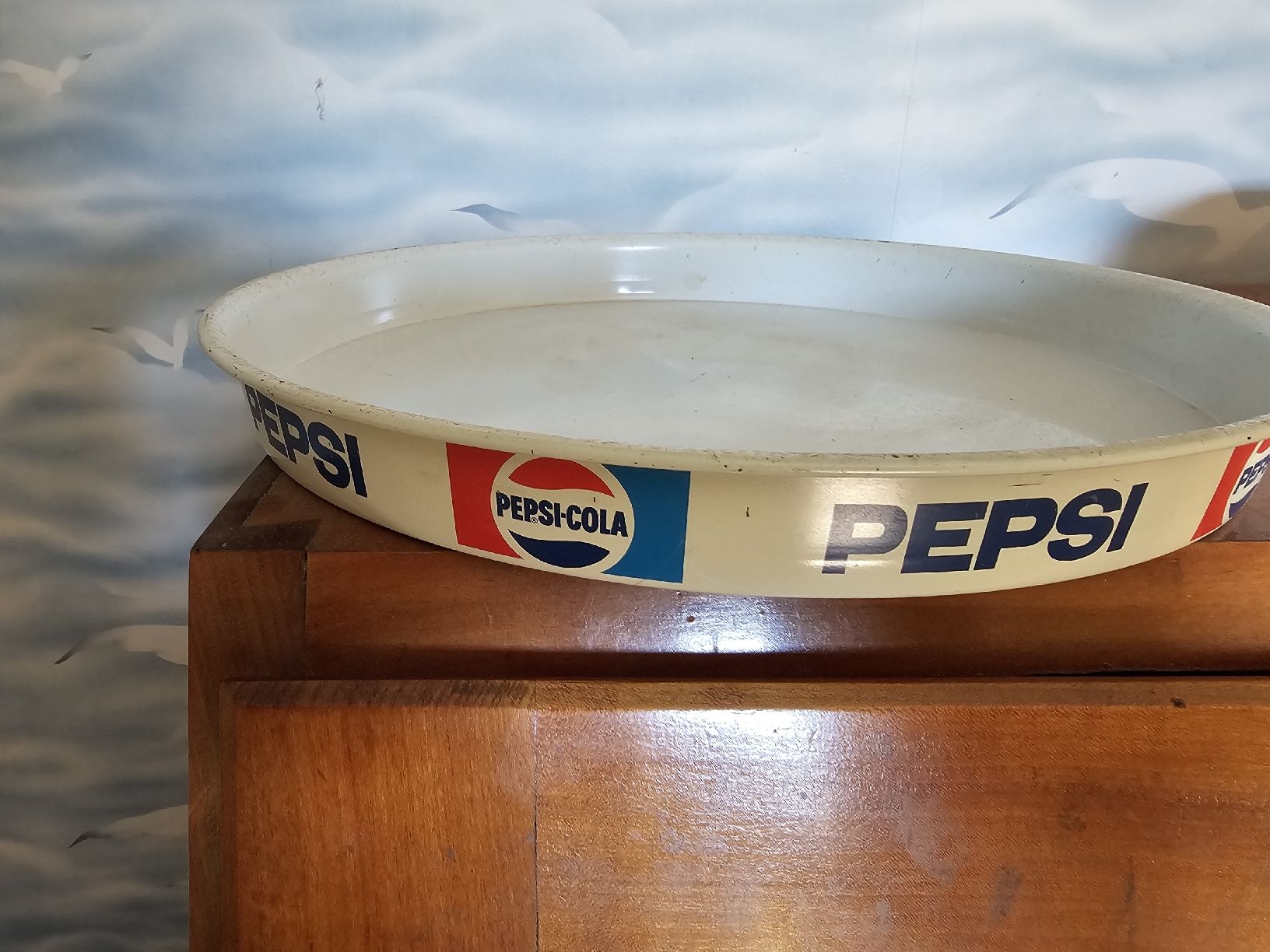 Plateaux: Pepsi Cola Blech Tablett rund gebraucht 31cm – D'occasion à Rothrist par Gipsyone 3